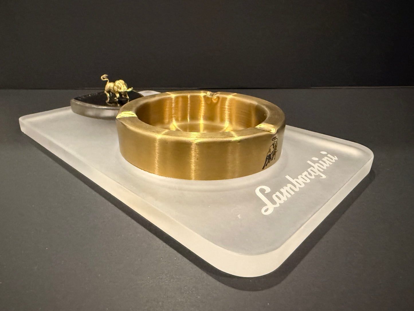 Luxury Bull Ashtray – Inspired by Italian Supercar Design