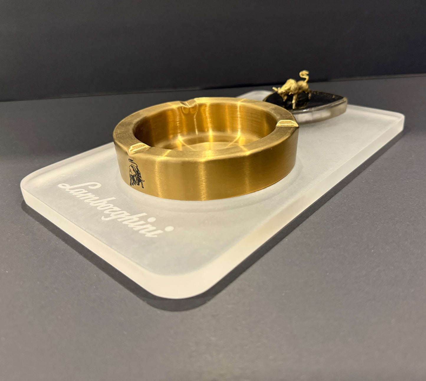 Luxury Bull Ashtray – Inspired by Italian Supercar Design