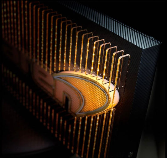 Supercar Glow – Racing-Inspired Sculpture